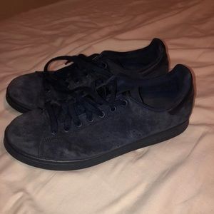 Blue adidas Stan Smith